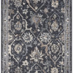 Alternative view of Nourison Moroccan Celebration KI385 Navy Area Rug