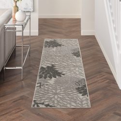 Nourison Aloha ALH05 Silver Grey Area Rug