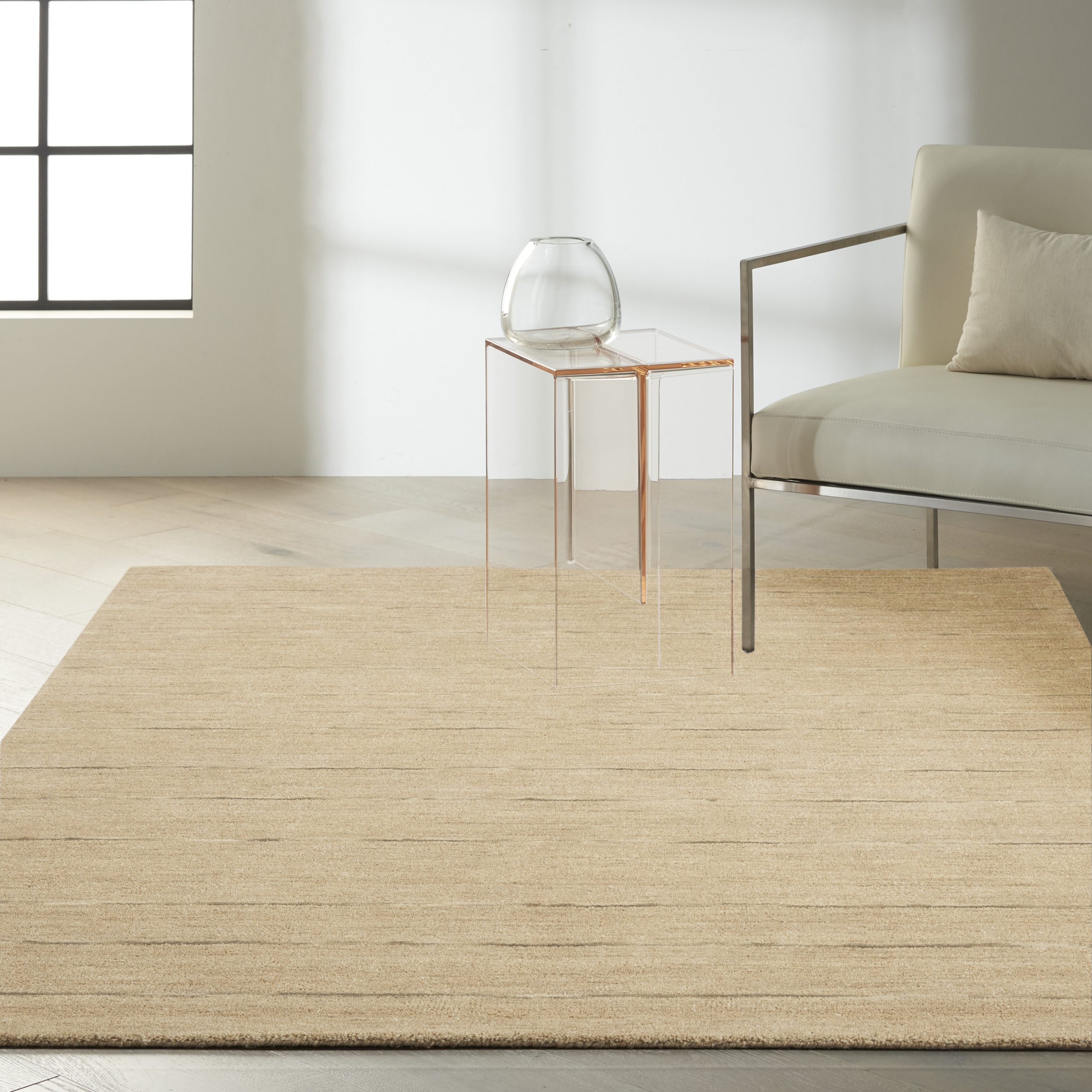 Calvin Klein Halo HAL01 Beige Area Rug