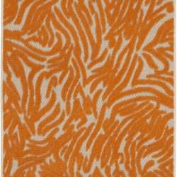 Alternative view of Nourison Aloha ALH04 Orange Area Rug
