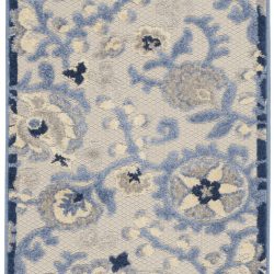 Alternative view of Nourison Aloha ALH17 Blue Area Rug