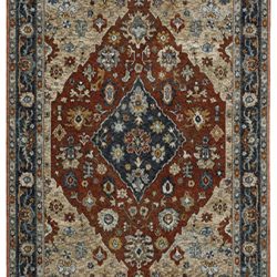 Oriental Weavers ABERDEEN 1143h Red Area Rug