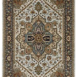 Oriental Weavers ABERDEEN 1144w Ivory Area Rug