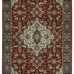 Oriental Weavers ABERDEEN 4151r Red Area Rug