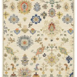 Oriental Weavers LUCCA 5507w Ivory Area Rug