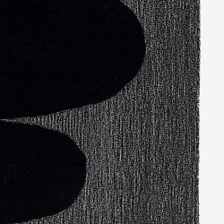 Alternative view of Momeni Simba SIM-9 Black Area Rug