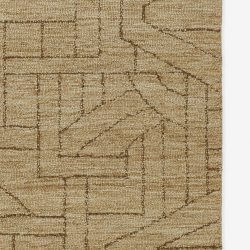 Alternative view of Momeni Teppe TEP-1 Natural Area Rug