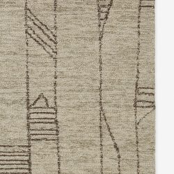 Alternative view of Momeni Teppe TEP-2 Grey Area Rug