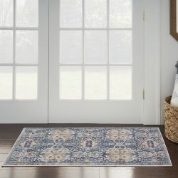 Nourison Ankara Global ANR16 Navy Multicolor Area Rug
