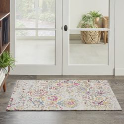 Nourison Damask DAS06 Multicolor Area Rug