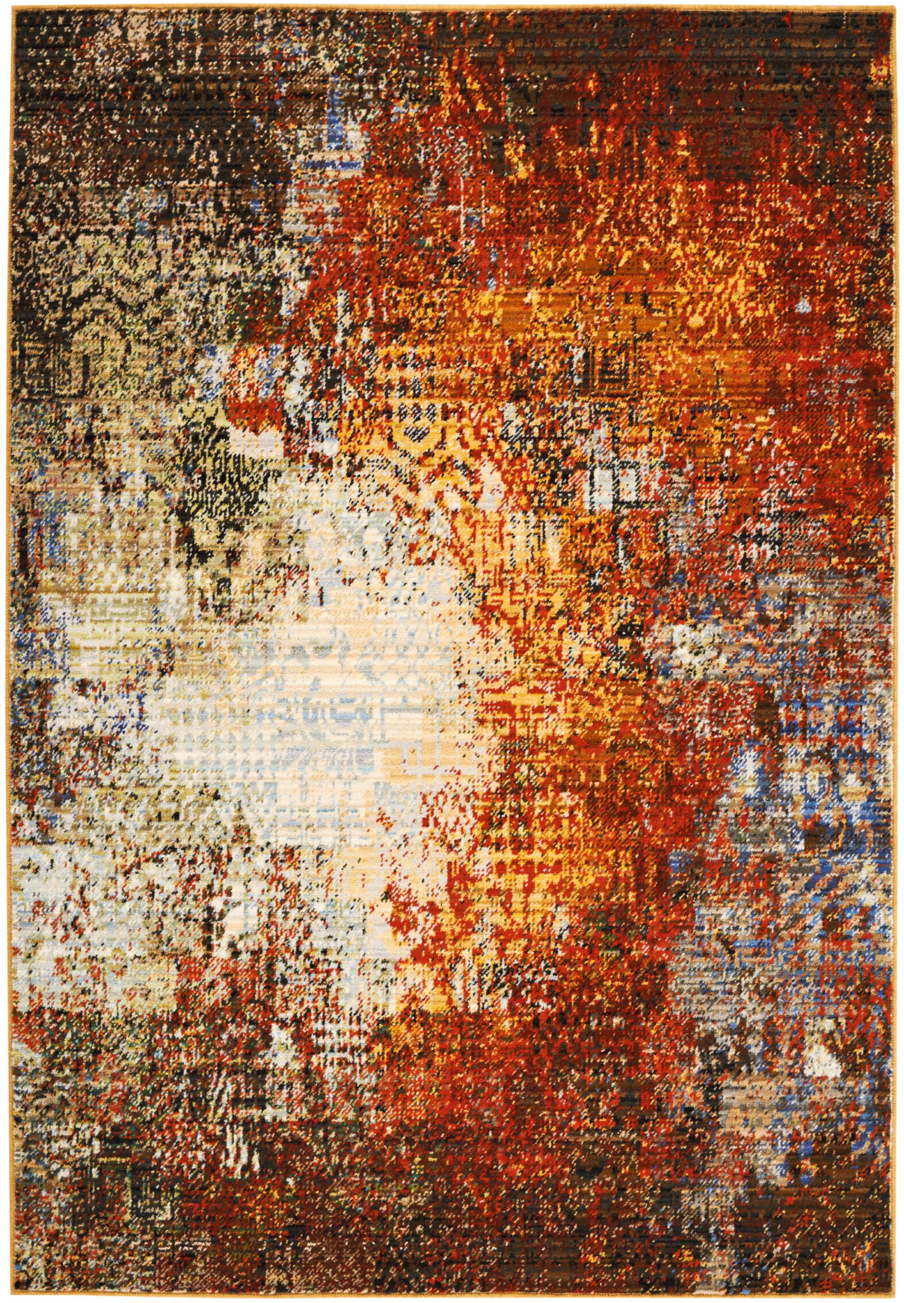 Nourison Chroma CRM03 Ember Glow Area Rug - Image 2