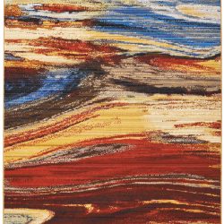 Alternative view of Nourison Chroma CRM04 Lava Flow Area Rug