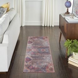 Nicole Curtis Machine Washable Series 1 SR106 Multicolor Area Rug