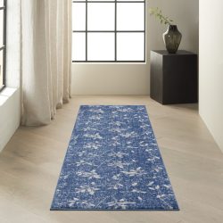 Calvin Klein River Flow RFV03 Navy Ivory Area Rug
