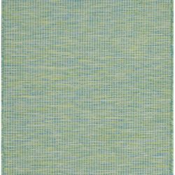Alternative view of Nourison Positano POS01 Blue Area Rug