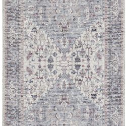 Alternative view of Nicole Curtis Machine Washable Series 1 SR104 Grey Area Rug