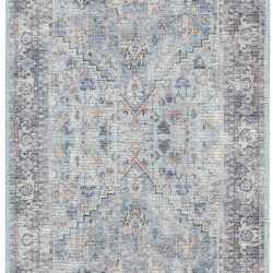 Alternative view of Nicole Curtis Machine Washable Series 1 SR104 Light Grey Area Rug