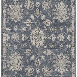 Alternative view of Nourison Quarry QUA06 Blue Beige Area Rug