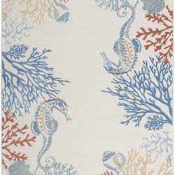 Alternative view of Nourison Seaside SDS03 Ivory Area Rug