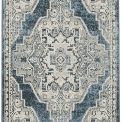 Alternative view of Nourison Carina CNA01 Blue Area Rug