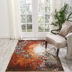 Nourison Chroma CRM03 Ember Glow Area Rug