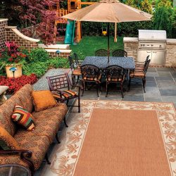 Couristan RECIFE TROPICS NATURAL Area Rug