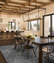 Alternative view of Couristan CHARM BOTANICAL ASH Area Rug