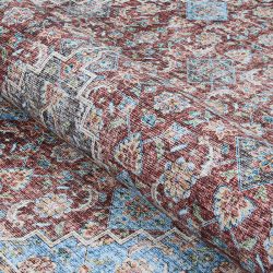 Alternative view of Couristan PASHA NAHAVAND CABERNET Area Rug