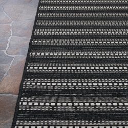 Alternative view of Couristan AFUERA BEACHCOMBER ONYX Area Rug