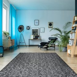 Couristan AFUERA HARRINGBONE PATH ONYX Area Rug