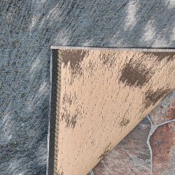 Alternative view of Couristan DOLCE HYENA DENIM-SILVER Area Rug