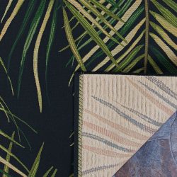 Alternative view of Couristan DOLCE BAMBOO FOREST COOL ONYX Area Rug