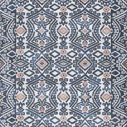 Couristan EVEREST BOHEMIA DENIM IVORY Area Rug