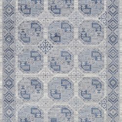 Couristan MARBLEHEAD BOKHARA BLUE-GREY Area Rug