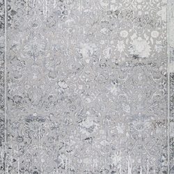 Couristan BROCATELLE BROCADE DAMASK SILVER Area Rug