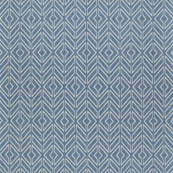 Alternative view of Couristan RECIFE CABANA TILE BLUE Area Rug