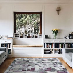 Alternative view of Couristan PRAIRIE FALSTERBO BYZANTINE Area Rug