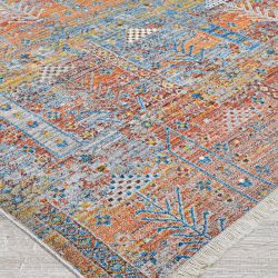 Alternative view of Couristan HALLI BAKTIARI BRICK-HONEY-MLT Area Rug