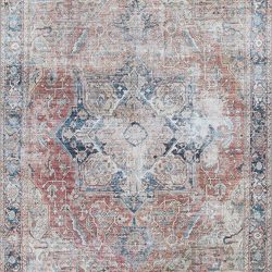 Couristan PASHA ANTIQUE KASHAN RUST Area Rug