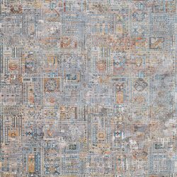 Couristan HALLI PERSIAN PANEL SKYBLU-STONE-MLT Area Rug