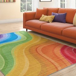 Couristan RAINBOW CANDILAND MULTI Area Rug