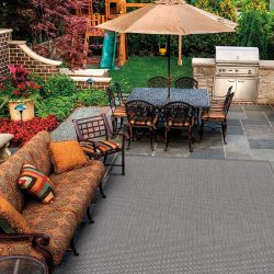 Couristan RECIFE SADDLESTITCH GREY Area Rug