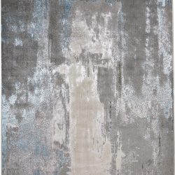 Alternative view of Feizy Azure Abstract 3406F Silver Area Rug