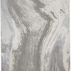 Alternative view of Feizy Azure Abstract 3524F Silver Area Rug