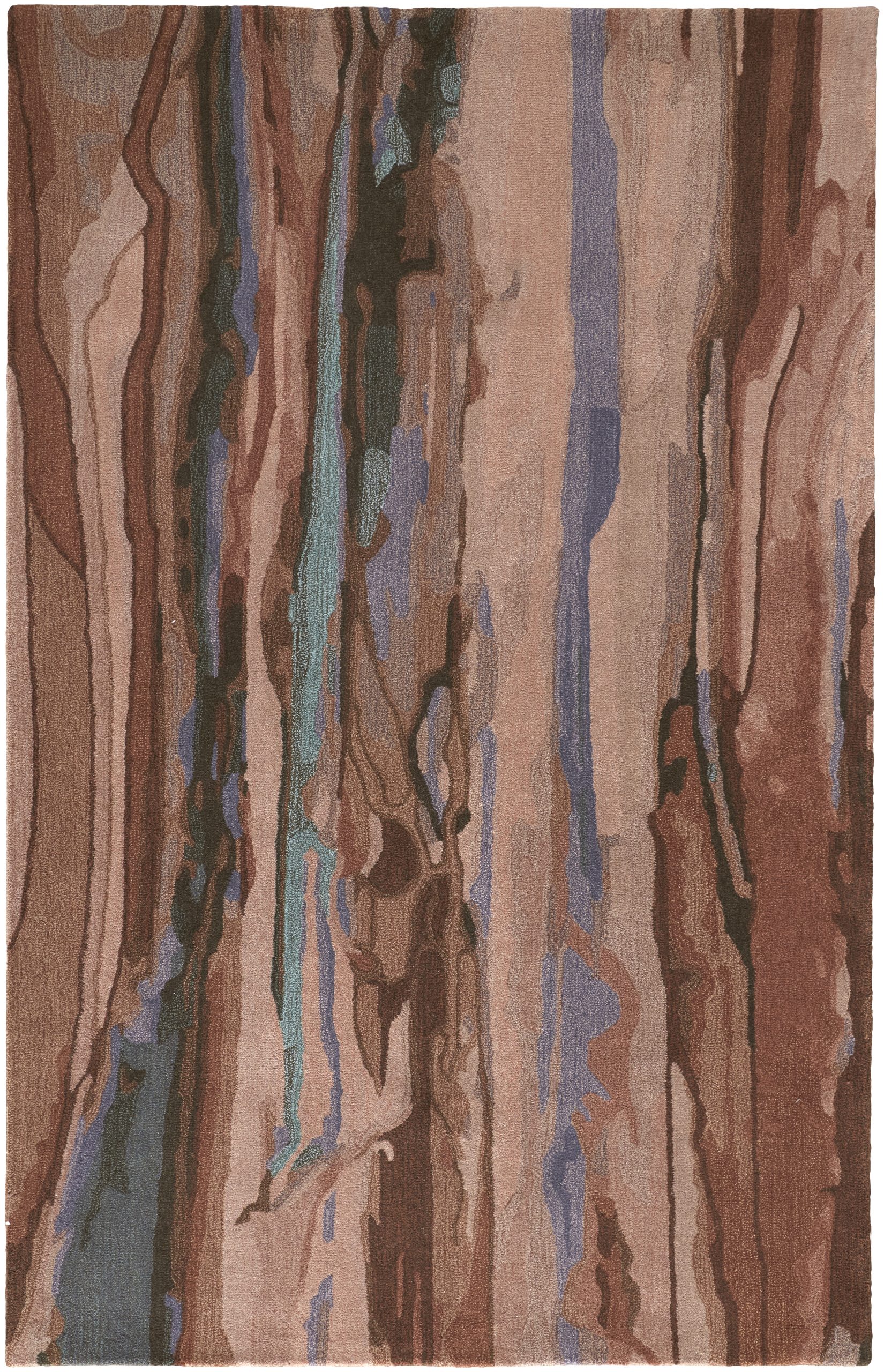 Feizy Amira Watercolor 8634F Rust Area Rug - Image 2
