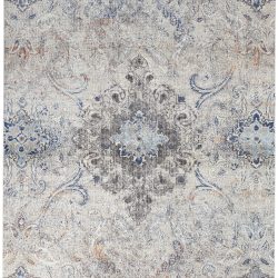 Alternative view of Feizy Bellini Medallion I39CU Grey Area Rug