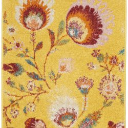 Alternative view of Nourison Allur ALR08 Yellow Multicolor Area Rug
