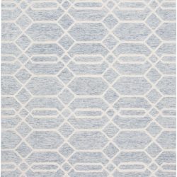 Alternative view of Feizy Belfort Geometric 8777F Blue Area Rug