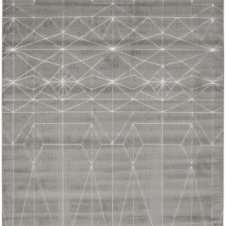 Alternative view of Feizy Braden Geometric I3128 Grey Area Rug