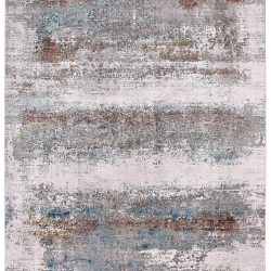 Alternative view of Feizy Cadiz Abstract 3902F Grey Area Rug